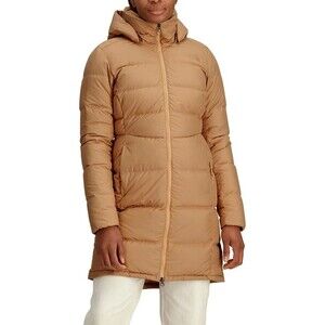 THE NORTH FACE WOMEN PLUS METROPOLIS PARKA HOODED WATERPROOF 550-FILL 3X ALMOND